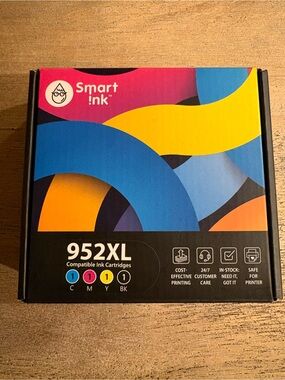 Smart Ink 952XL Compatible Ink Cartridges 4-Pack for HP OfficeJet Pro